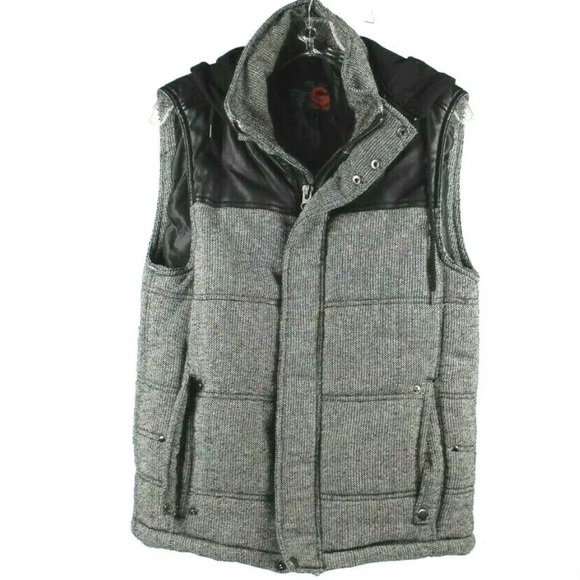guess vest jacket